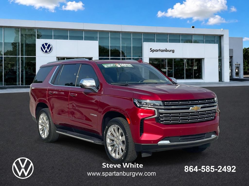Used 2021 Chevrolet Tahoe Premier w/ Premium Package AWD/4WD image 1