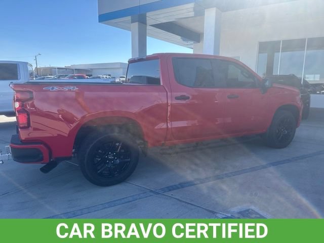 Used 2026 Chevrolet Silverado 1500 Custom w/ Turbomax Blackout Package AWD/4WD image 2