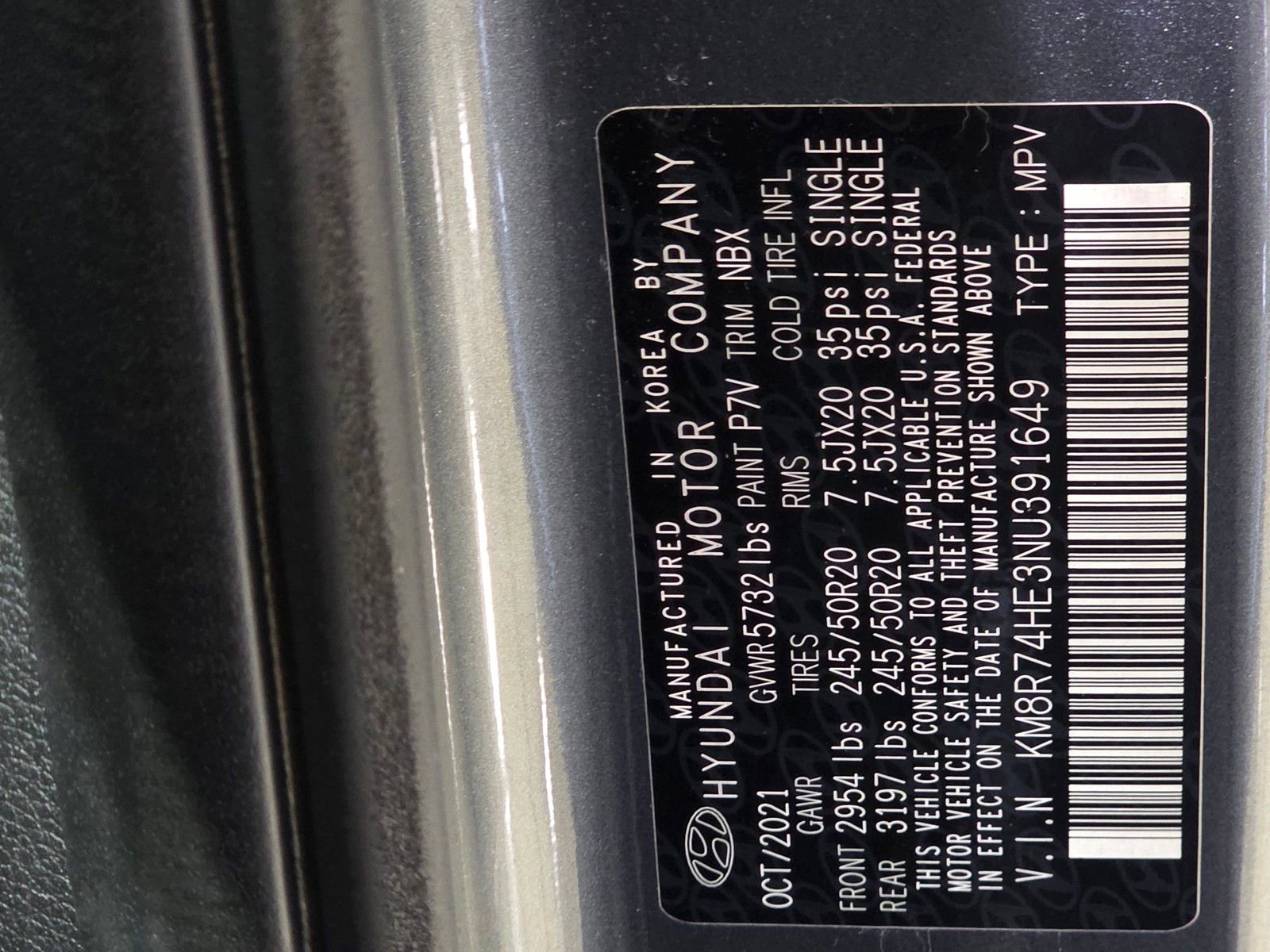 Used 2022 Hyundai Palisade Calligraphy w/ Cargo Package image 37