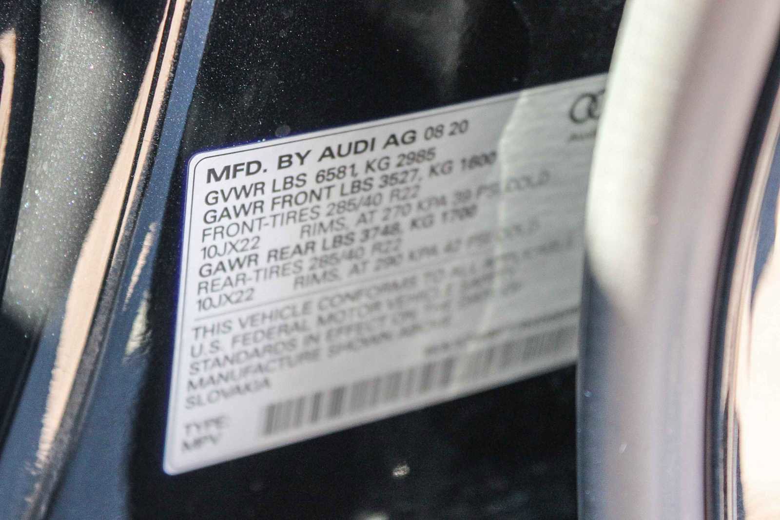 Used 2021 Audi SQ8 Prestige w/ Prestige Package image 22