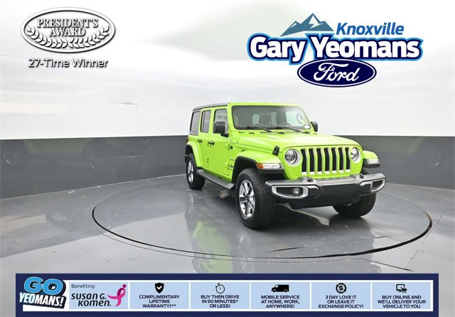 Used 2021 Jeep Wrangler Unlimited Sahara w/ Cold Weather Group