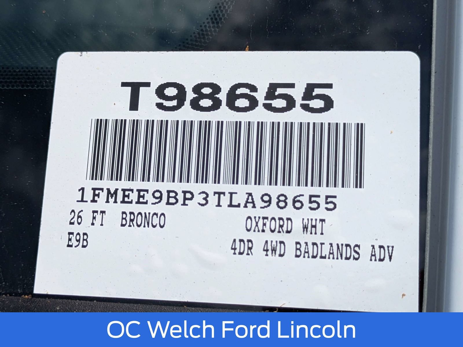 New 2026 Ford Bronco Badlands AWD/4WD image 17