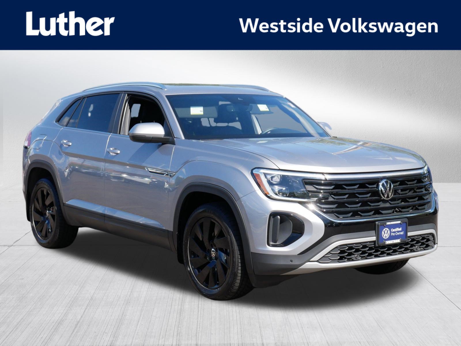 Certified 2024 Volkswagen Atlas Cross Sport SE w/ Panoramic Sunroof Package
