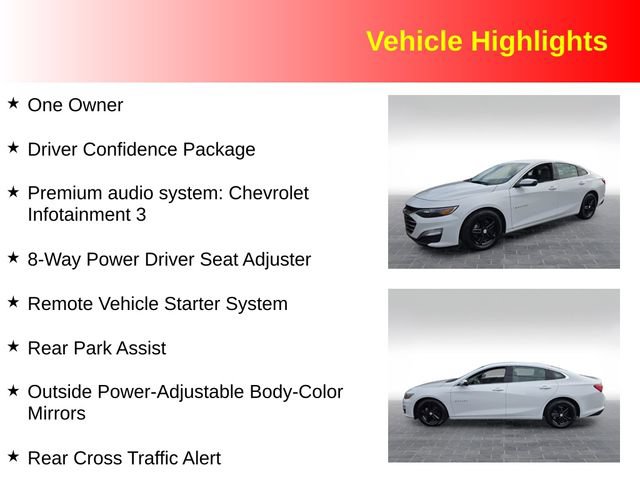 Used 2023 Chevrolet Malibu LS w/ Driver Confidence Package FWD image 3