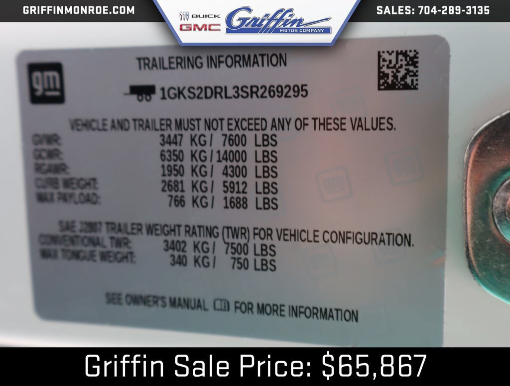 Certified 2025 GMC Yukon Denali AWD/4WD image 53
