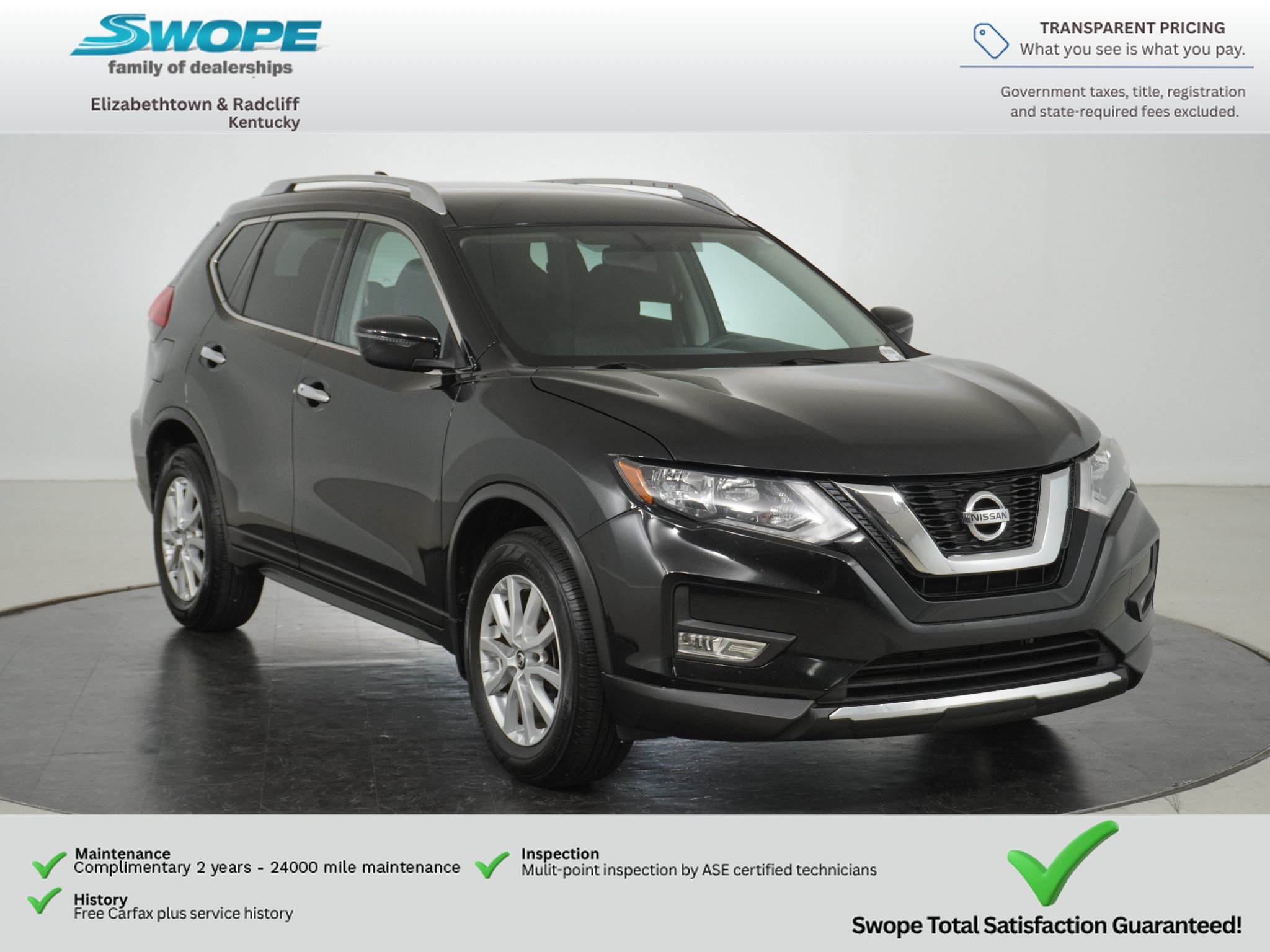 Certified 2017 Nissan Rogue SV AWD/4WD image 1
