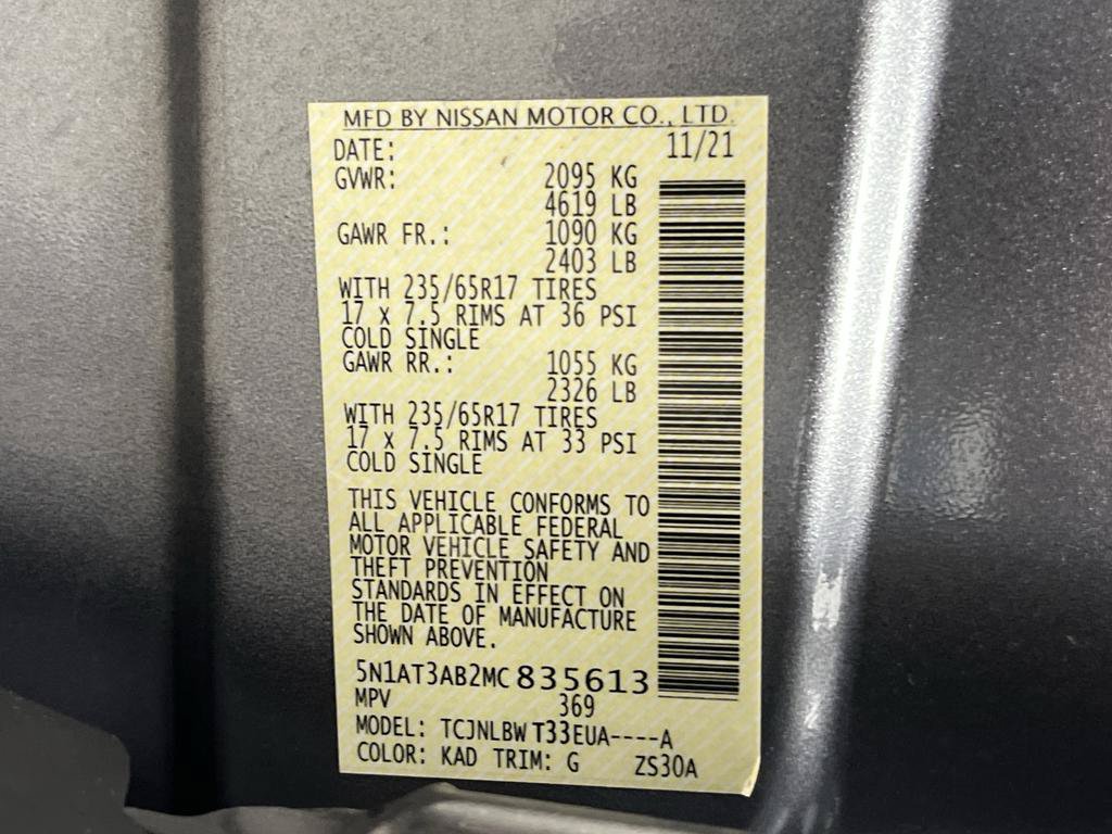 Used 2021 Nissan Rogue S AWD/4WD image 33