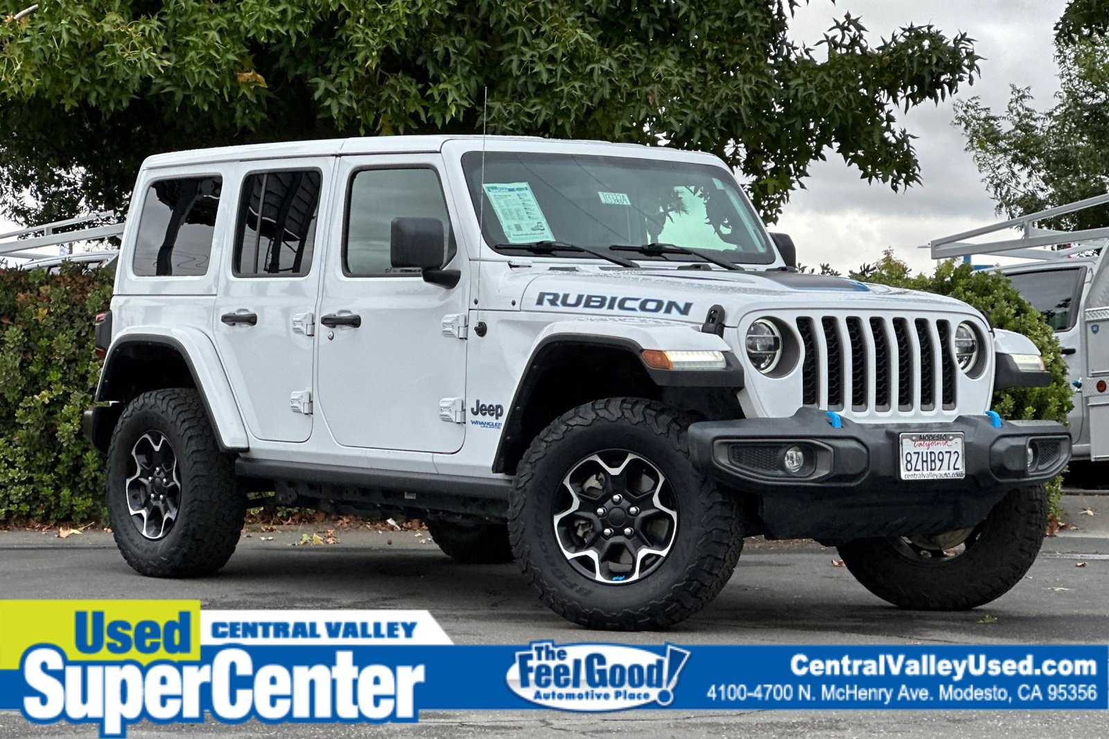 Used 2021 Jeep Wrangler Unlimited Rubicon 4xe image 1
