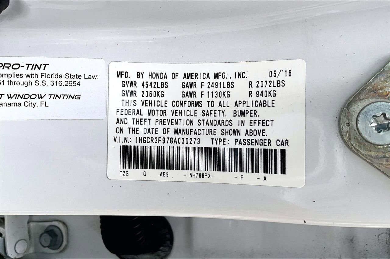 Used 2016 Honda Accord Touring image 15
