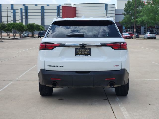 Used 2022 Chevrolet Traverse RS w/ LPO, Floor Liner Package AWD/4WD image 6