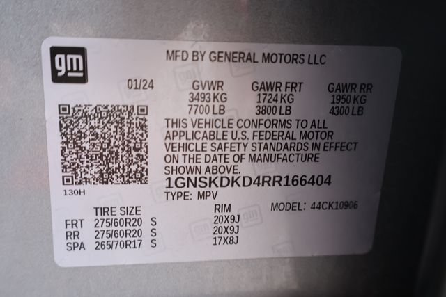 Used 2024 Chevrolet Suburban Z71 AWD/4WD image 32