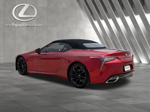 Certified 2021 Lexus LC 500 Convertible w/ Touring Package RWD image 2