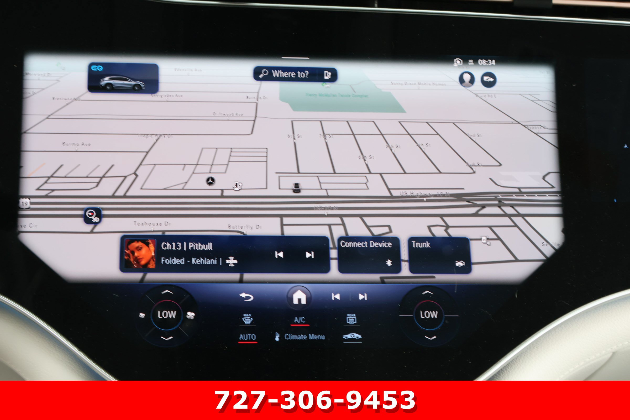 Used 2024 Mercedes-Benz EQS 450+ 4MATIC SUV image 3