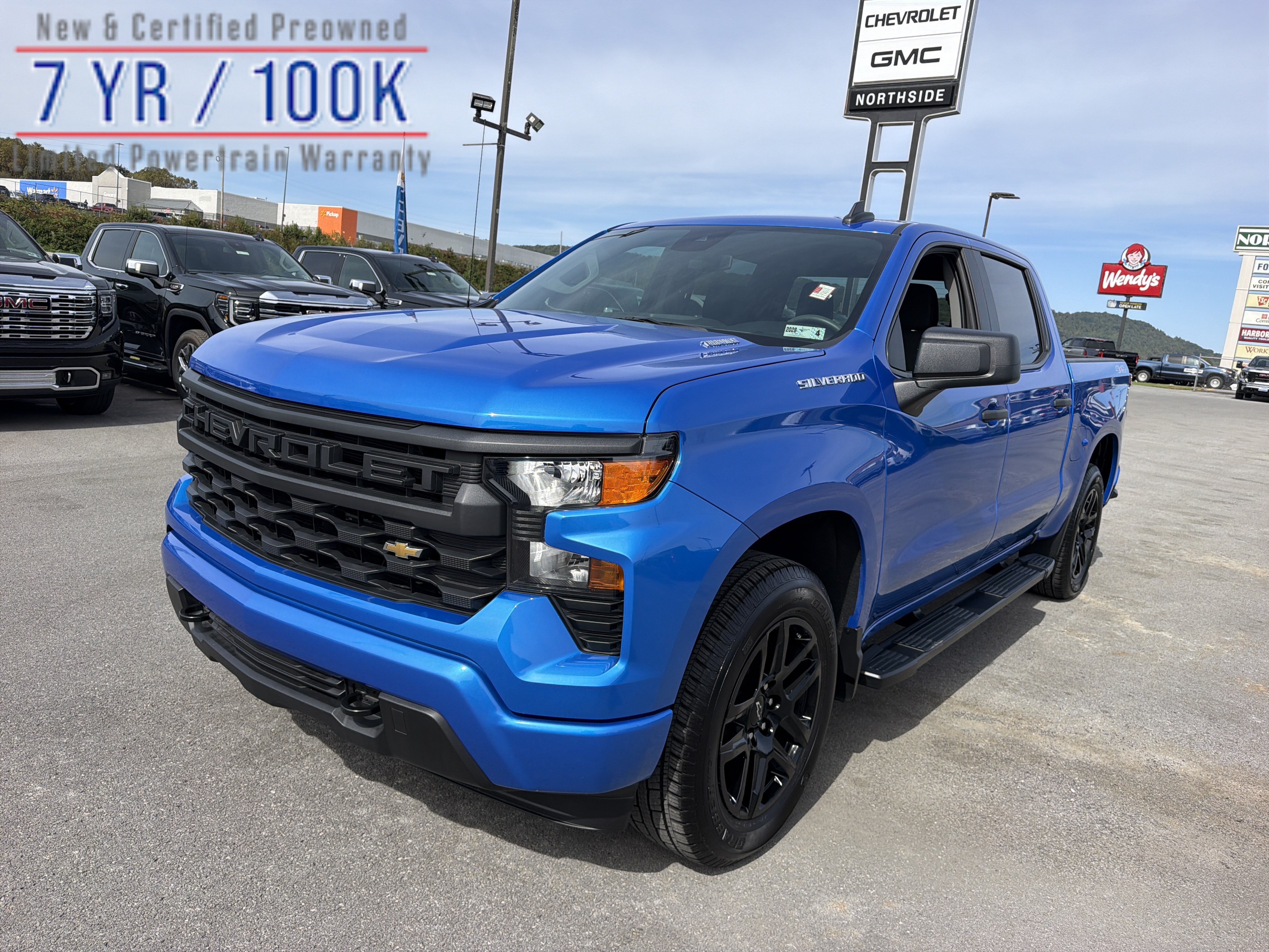 Certified 2026 Chevrolet Silverado 1500 Custom AWD/4WD image 1