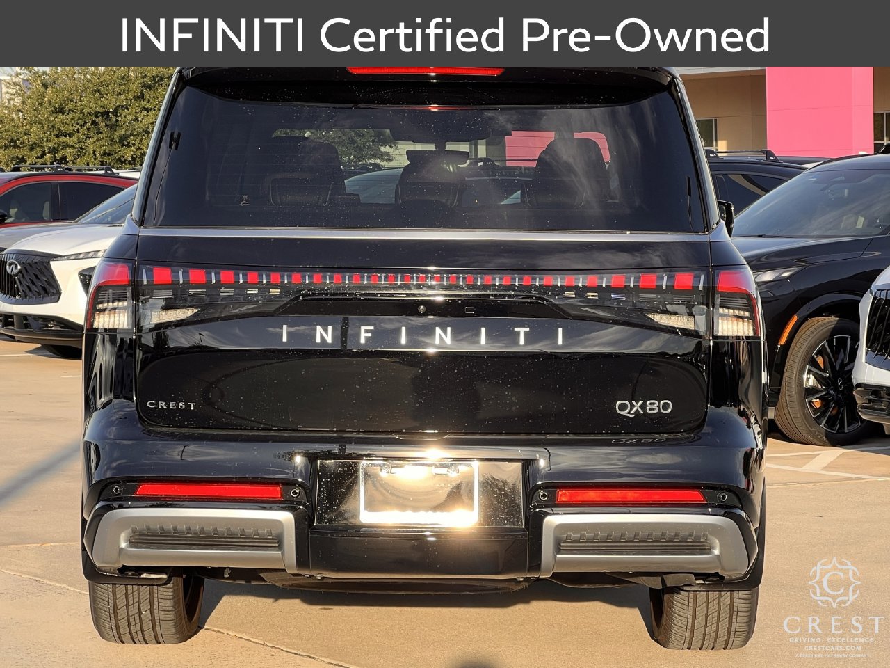 Certified 2026 INFINITI QX80 Luxe w/ Cargo Package RWD image 7