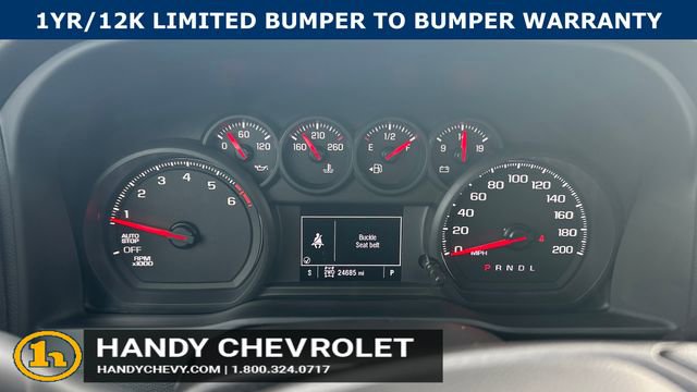 Certified 2023 Chevrolet Silverado 1500 Custom w/ LPO, Dark Essentials Package AWD/4WD image 17