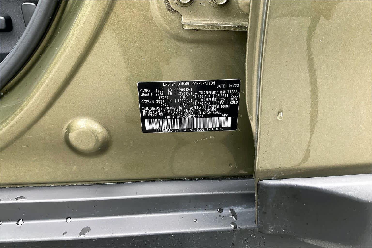 Used 2023 Subaru Outback Premium AWD/4WD image 32