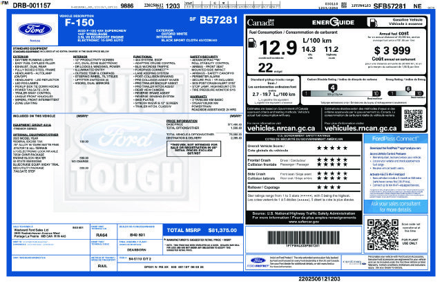 Certified 2025 Ford F150 Tremor w/ Bed Utility Package AWD/4WD image 34