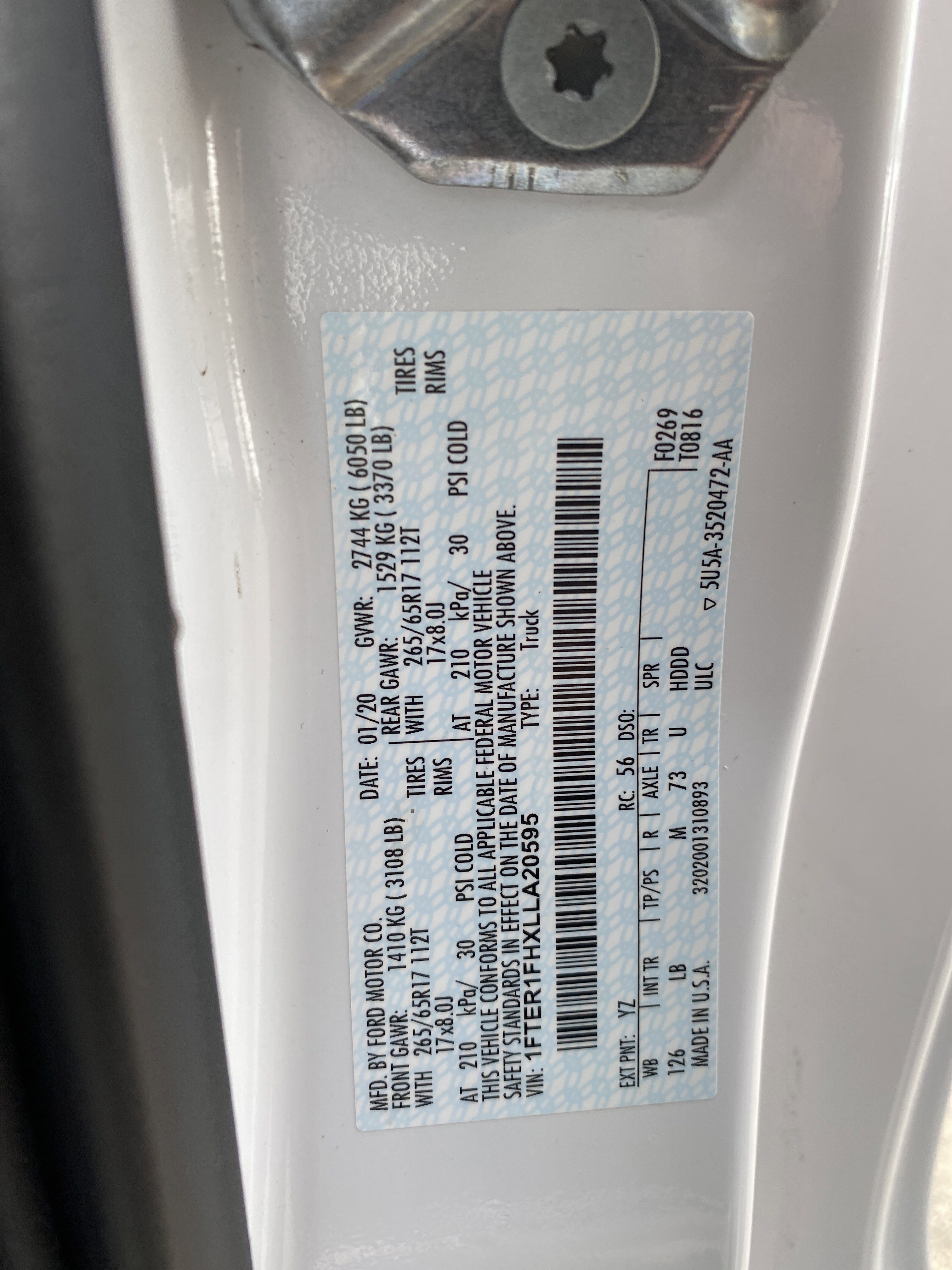 Used 2020 Ford Ranger XLT w/ Equipment Group 301A Mid image 35