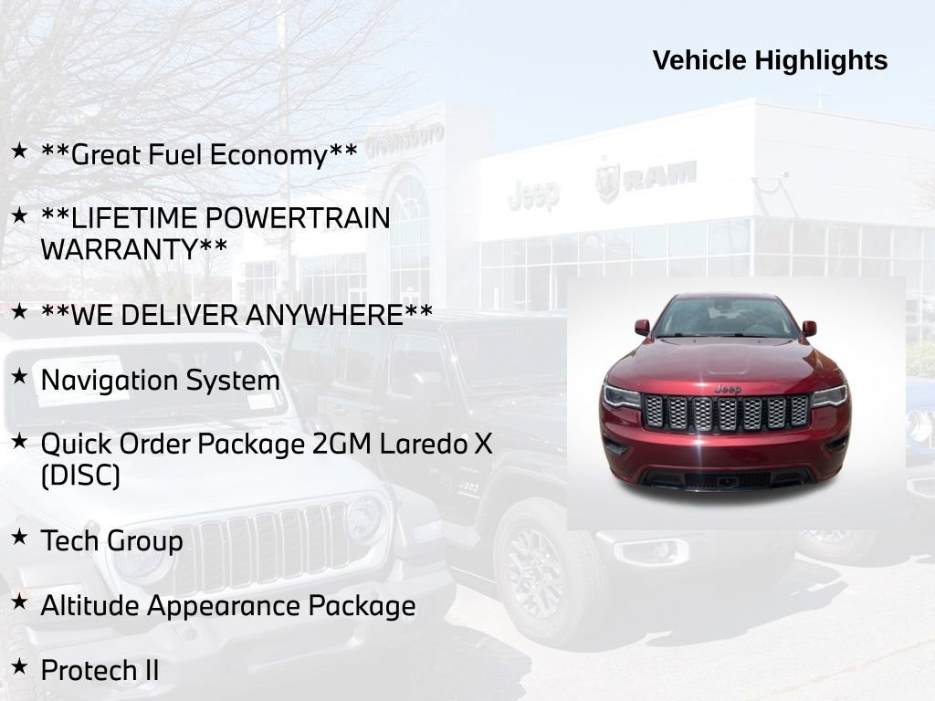 Used 2022 Jeep Grand Cherokee Laredo X AWD/4WD image 5