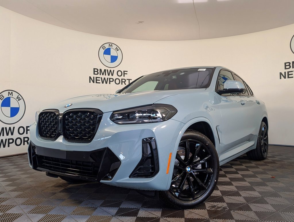New 2025 BMW X4 xDrive30i w/ Premium Package
