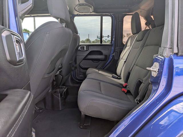 Certified 2018 Jeep Wrangler Unlimited Sahara w/ Cold Weather Group AWD/4WD image 14