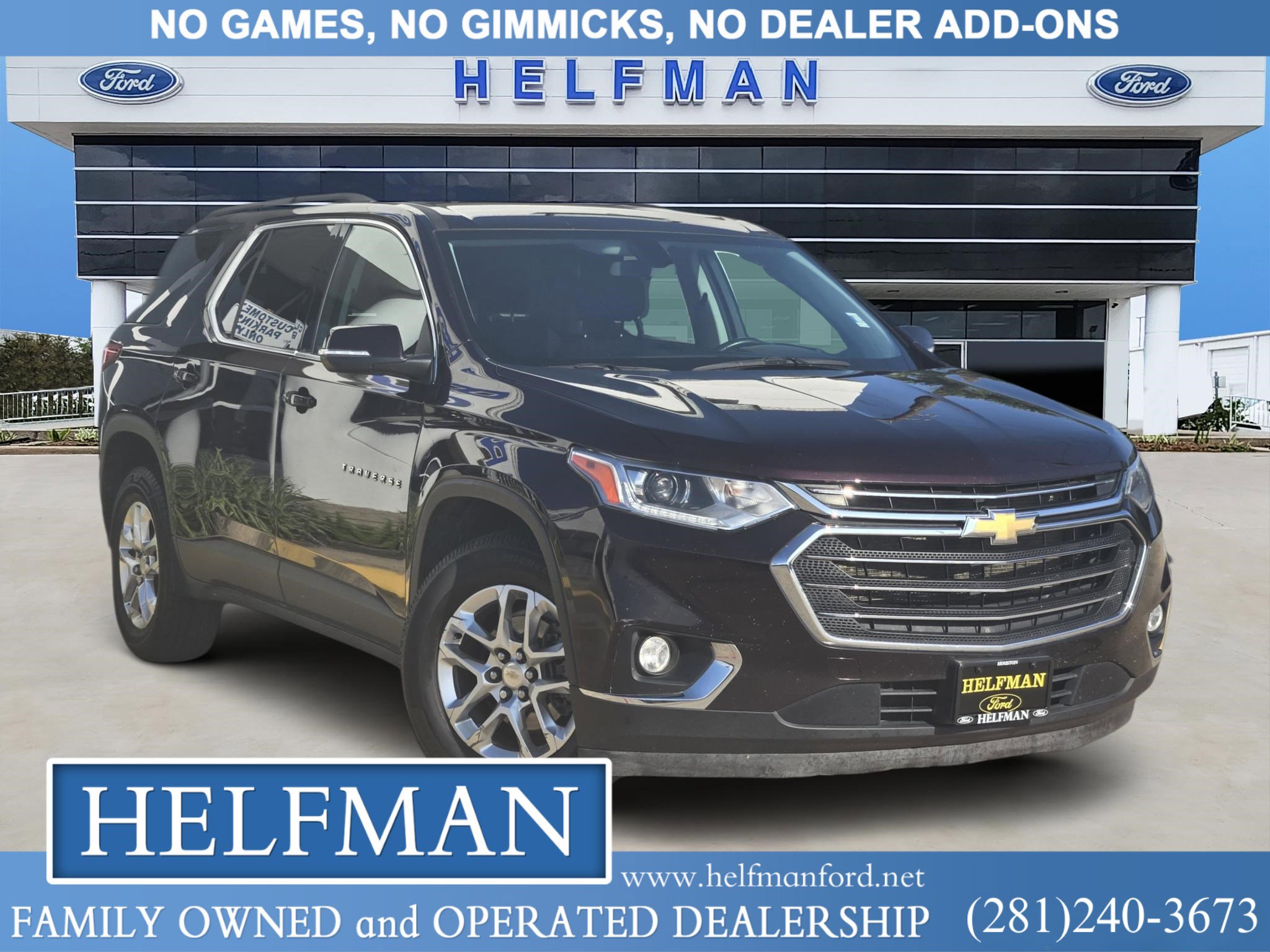 Used 2021 Chevrolet Traverse LT w/ LPO, Floor Liner Package