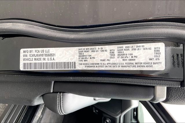 New 2026 Jeep Grand Cherokee L 4WD image 13