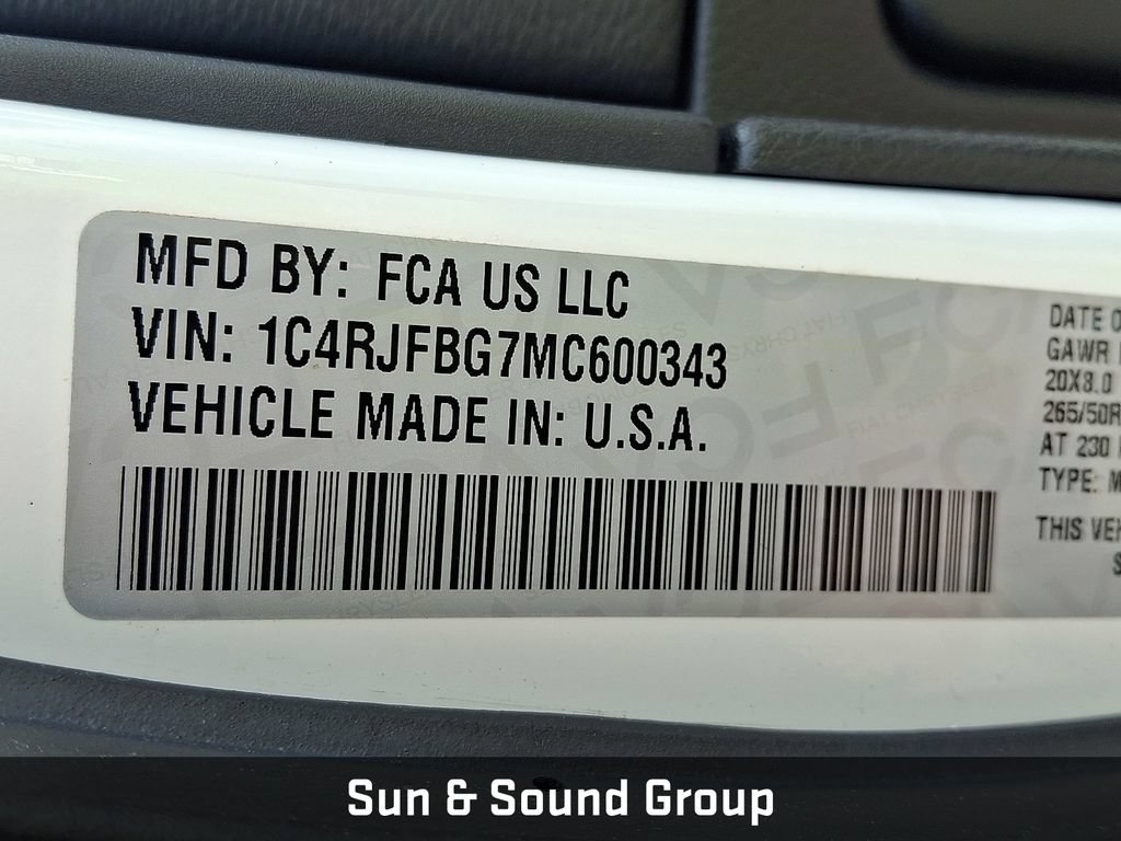 Used 2021 Jeep Grand Cherokee Limited w/ Sun & Sound Group AWD/4WD image 21