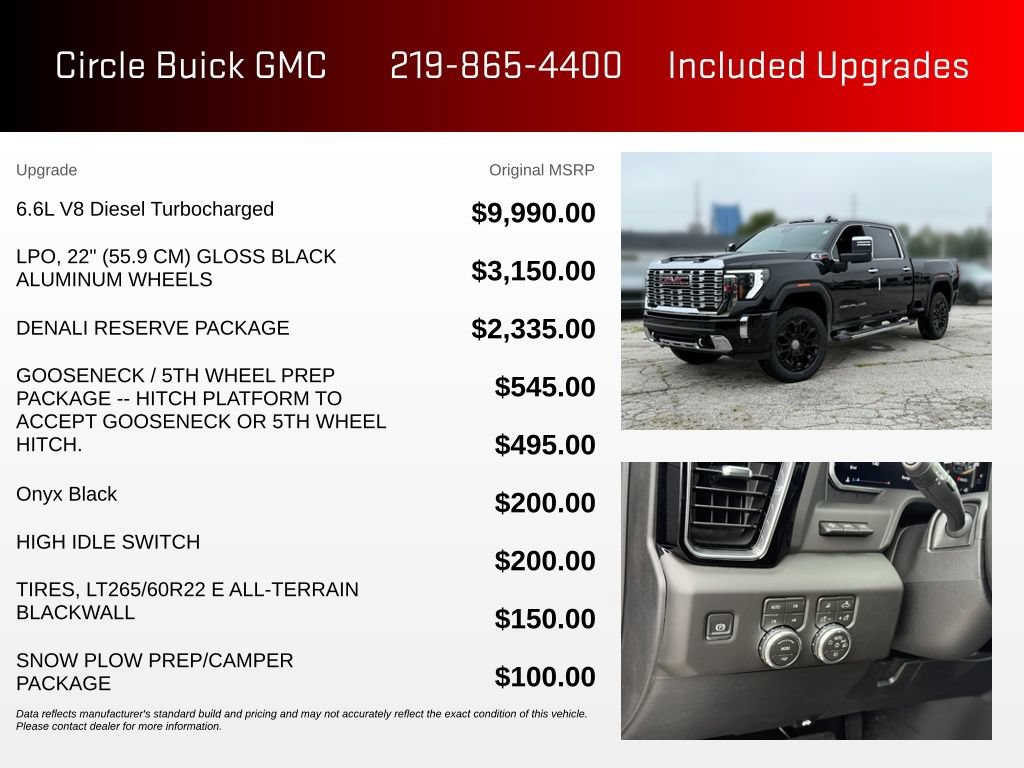 New 2026 GMC Sierra 2500 Denali w/ Denali Reserve Package AWD/4WD image 3