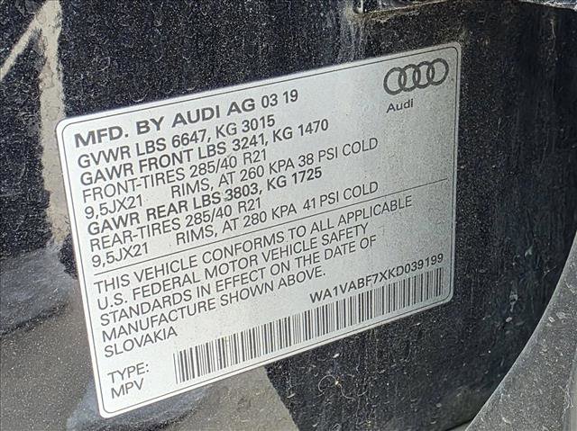Used 2019 Audi Q7 3.0T Prestige w/ Prestige Package AWD/4WD image 18