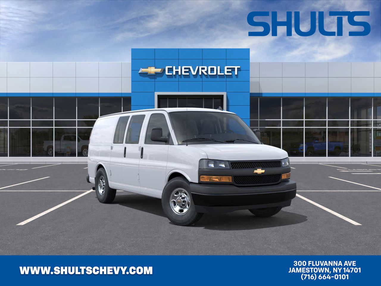 New 2025 Chevrolet Express 3500 w/ Driver Convenience Package