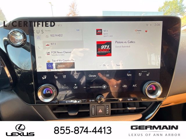 Certified 2025 Lexus NX 350h AWD w/ Cold Area Package image 17