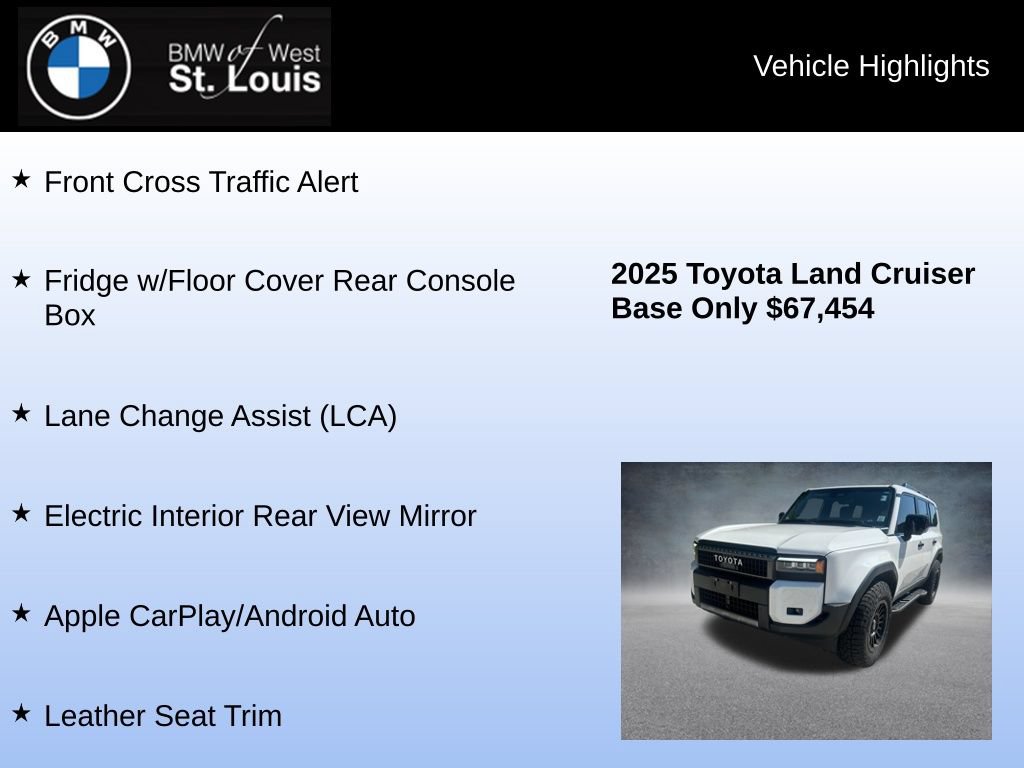 Used 2025 Toyota Land Cruiser AWD/4WD image 22