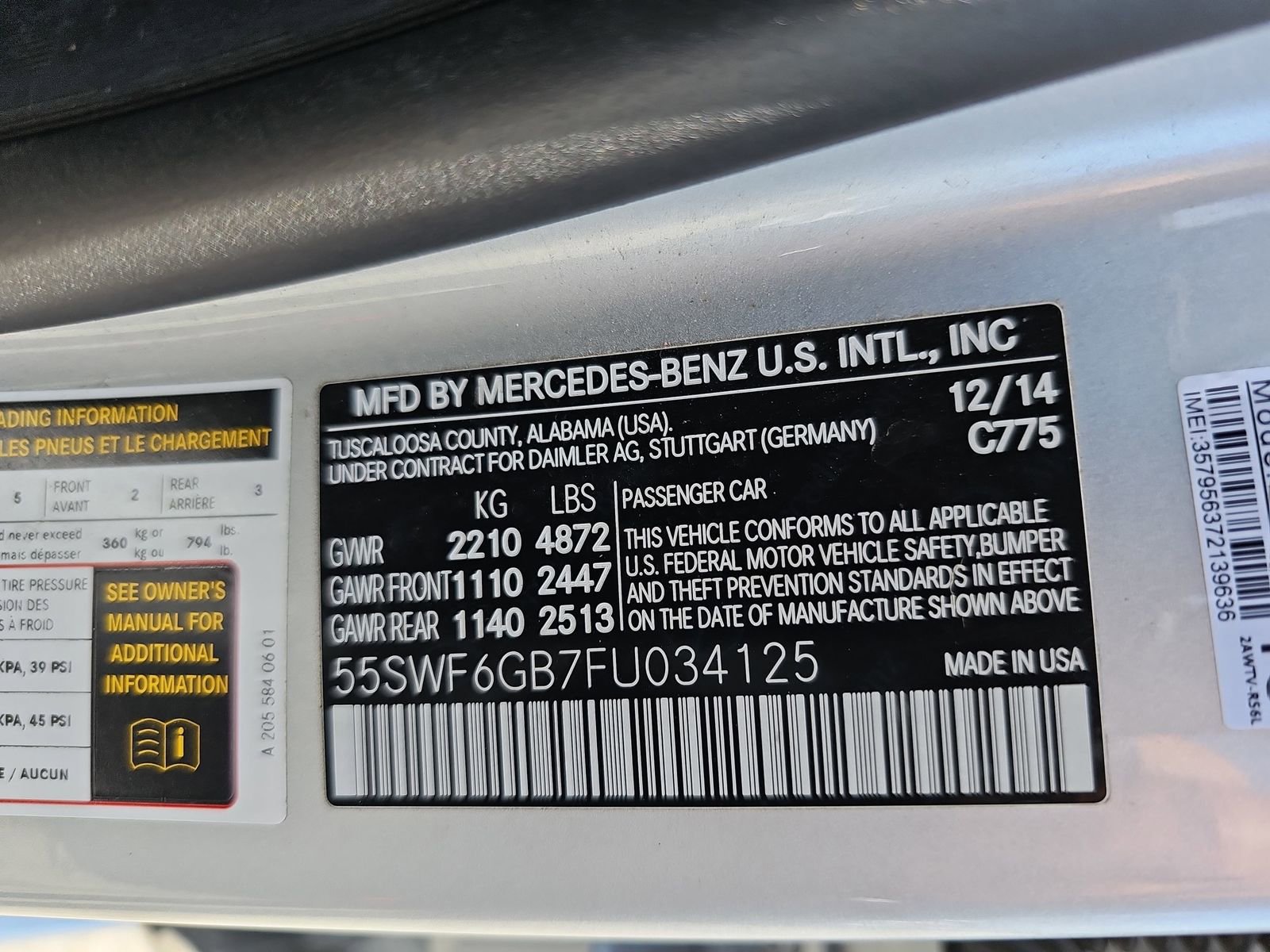 Used 2015 Mercedes-Benz C 400 4MATIC image 42