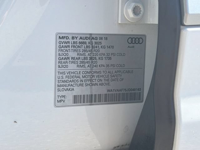 Used 2018 Audi Q7 3.0T Prestige w/ Prestige Package AWD/4WD image 45
