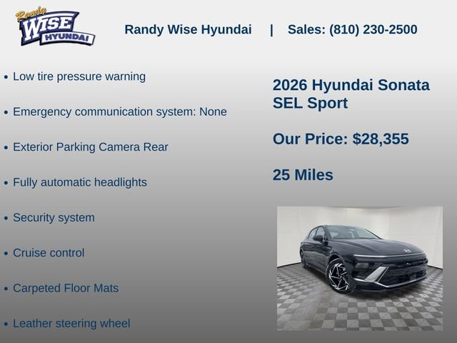 New 2026 Hyundai Sonata SEL FWD image 10