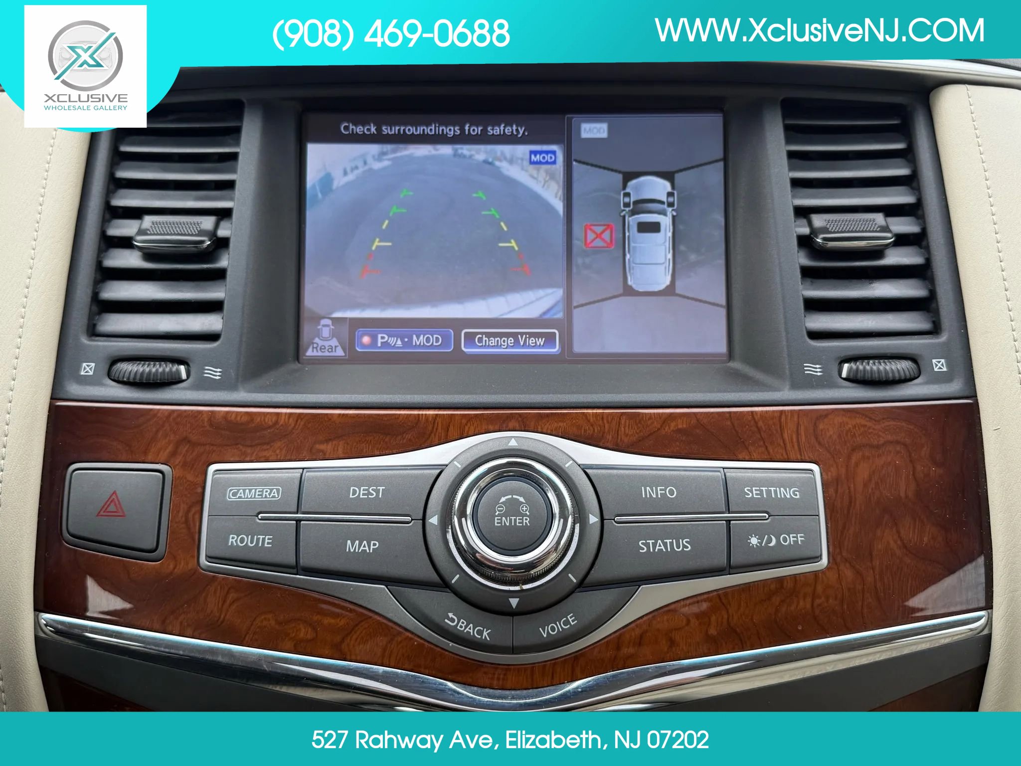 Used 2017 INFINITI QX80 4WD w/ Deluxe Technology Package image 17