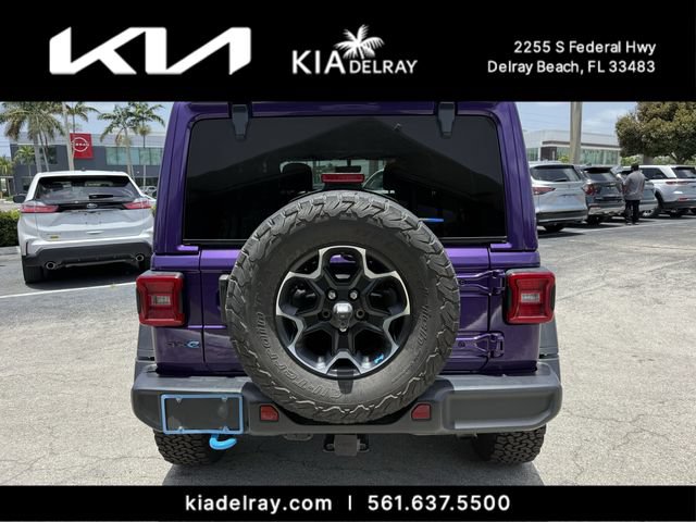 Used 2023 Jeep Wrangler Unlimited Rubicon 4xe w/ Cold Weather Group AWD/4WD image 4