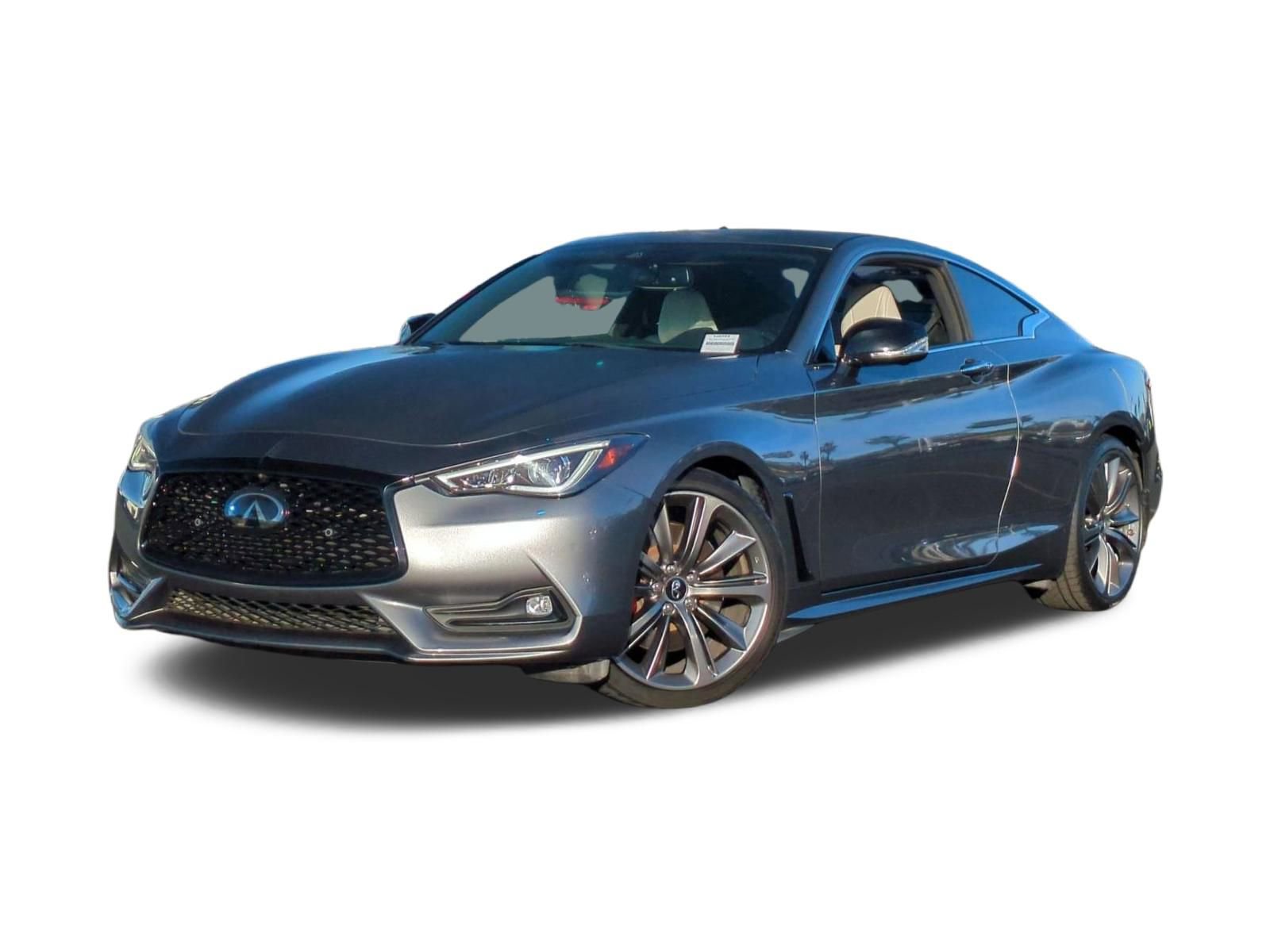 Used 2021 INFINITI Q60 Red Sport 400 w/ Cargo Package image 1