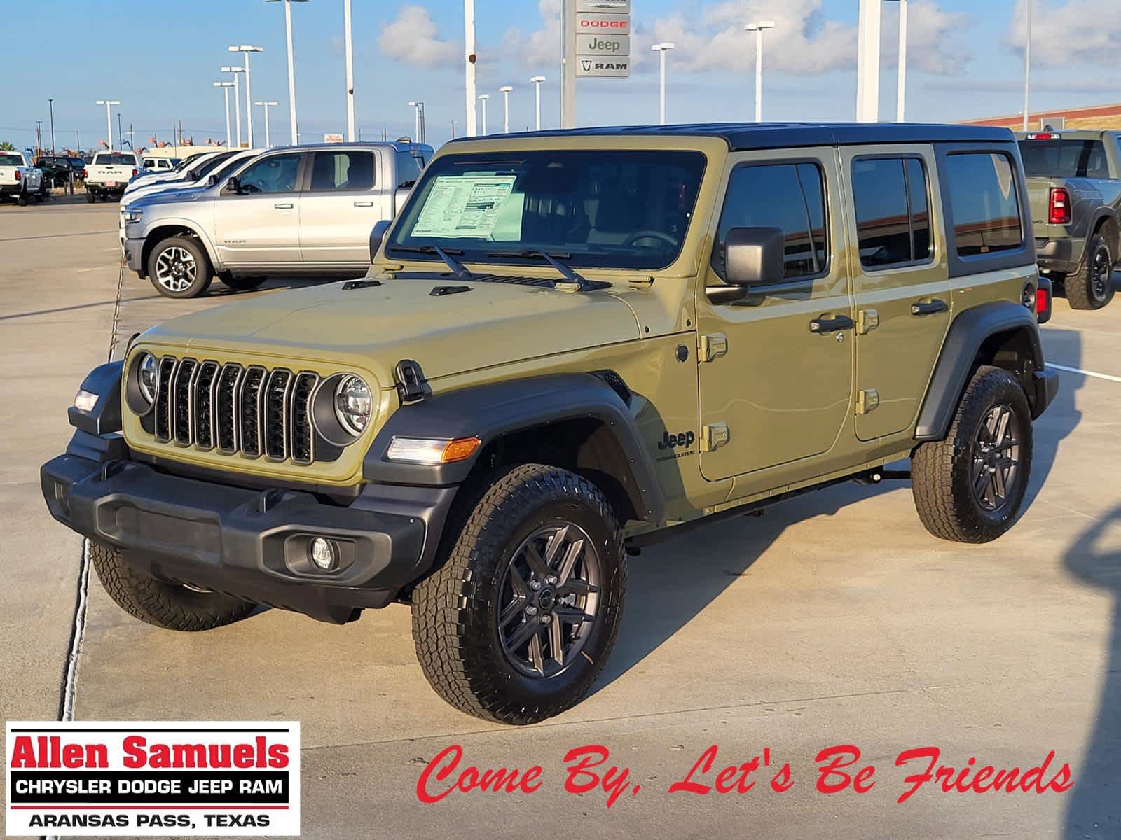 New 2026 Jeep Wrangler Sport S AWD/4WD image 1