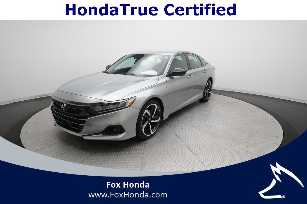 Certified 2022 Honda Accord Sport