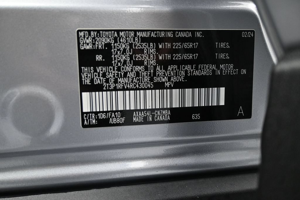 Used 2024 Toyota RAV4 XLE w/ Convenience Package AWD/4WD image 15
