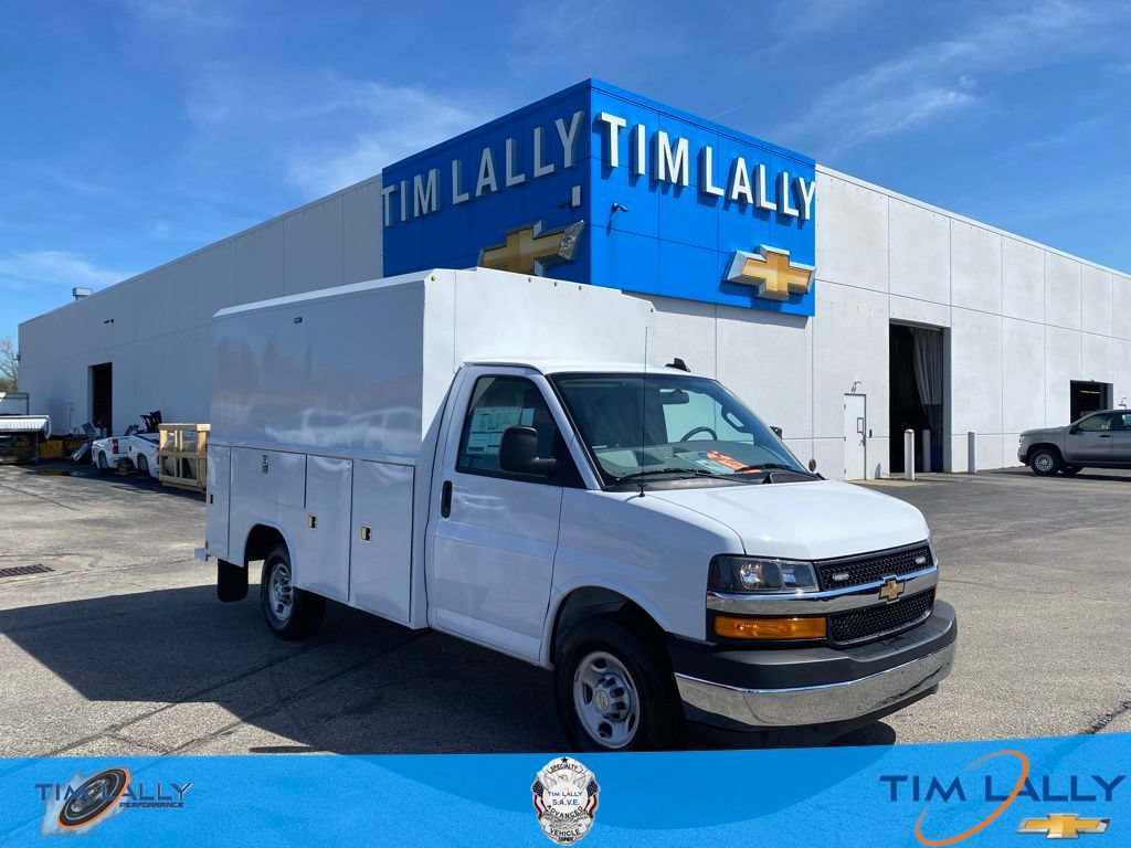 New 2025 Chevrolet Express 3500 w/ Power Convenience Package RWD image 1