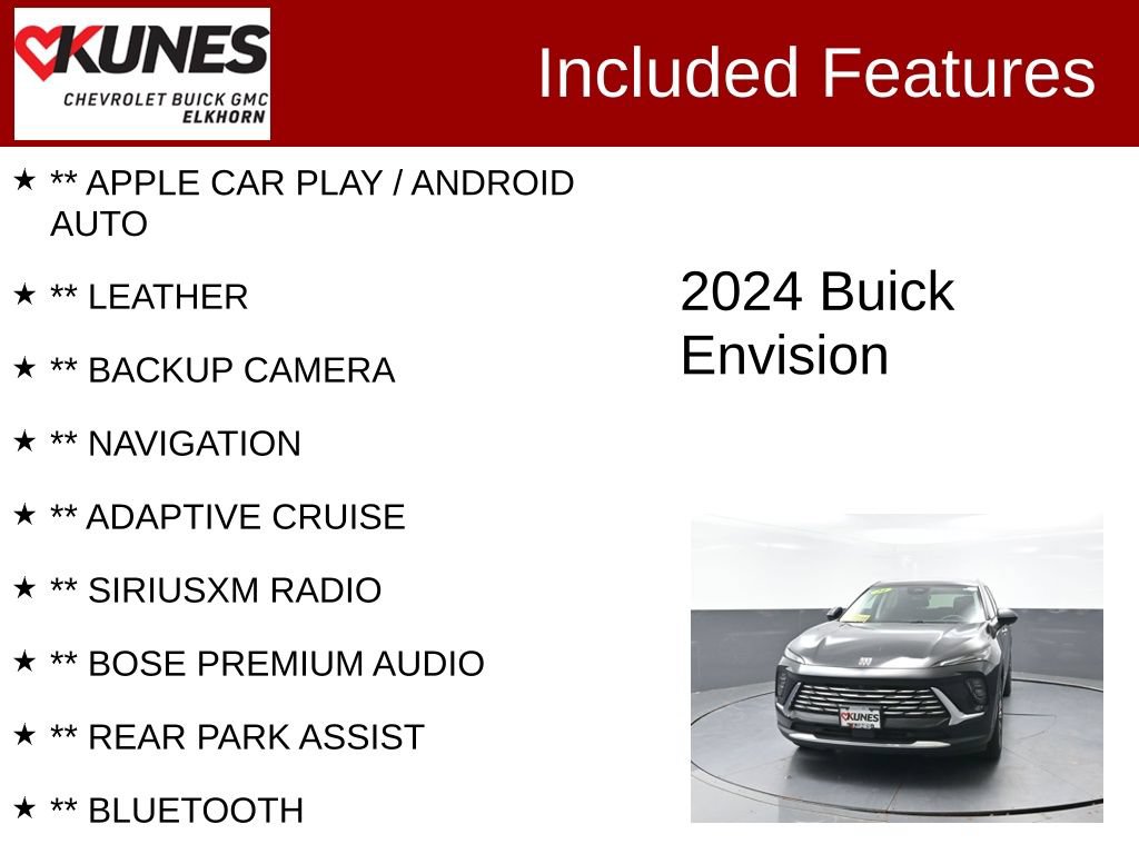 Used 2024 Buick Envision Preferred AWD/4WD video 2