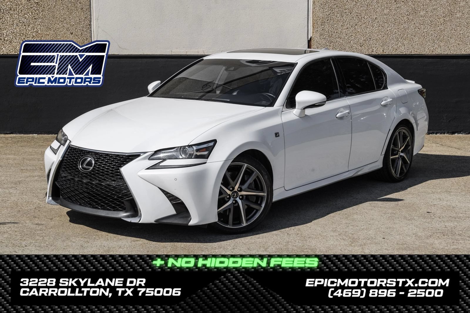 Used 2016 Lexus GS 350 F Sport w/ F Sport Package RWD image 1