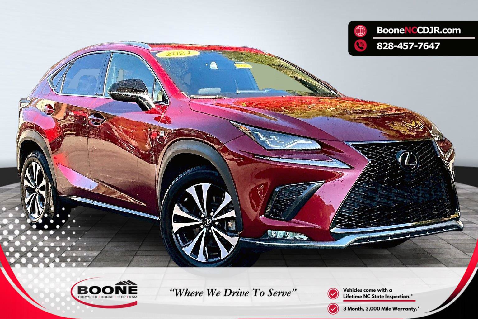 Used 2021 Lexus NX 300 F Sport w/ F Sport Premium Package