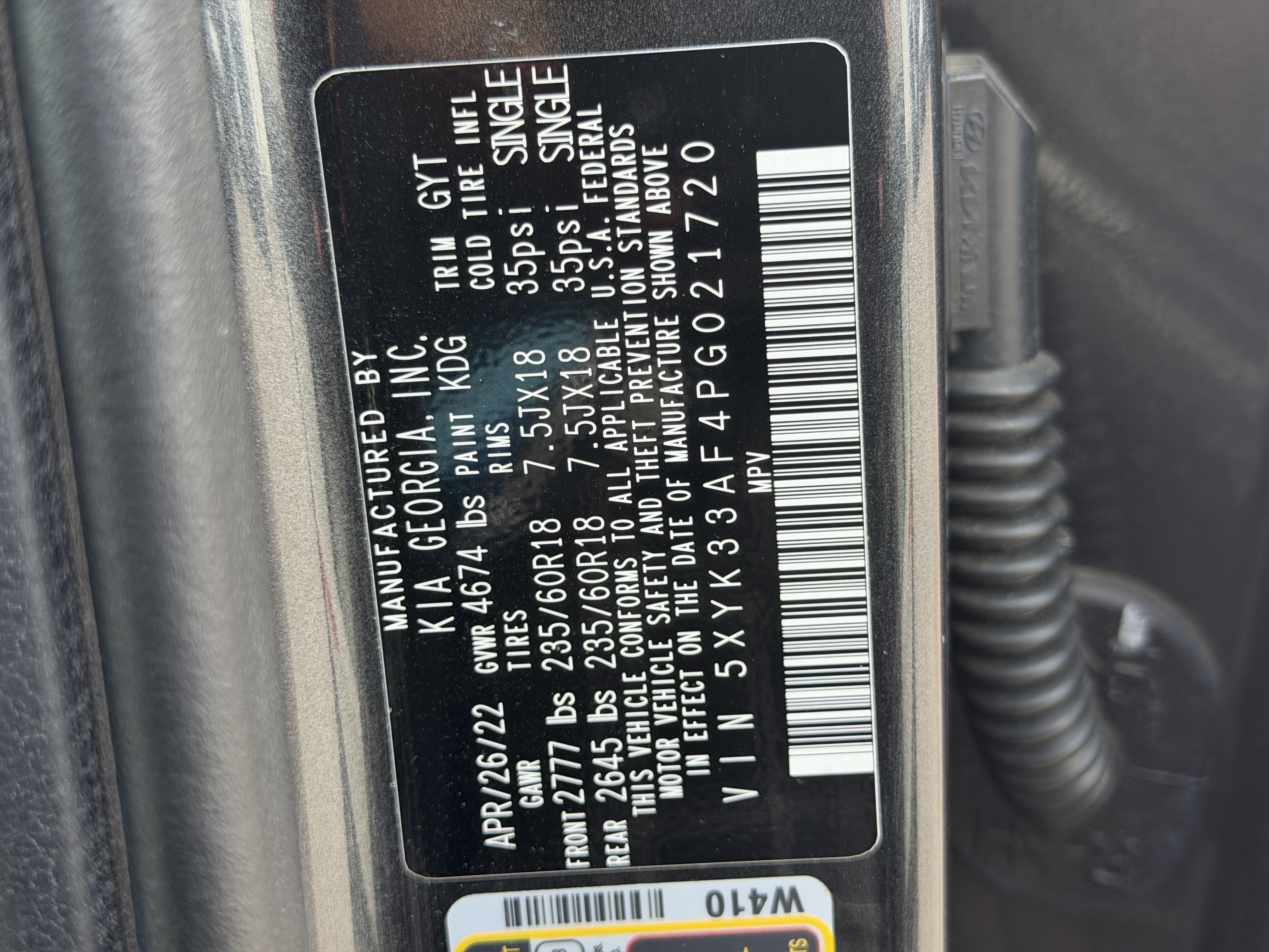 Certified 2023 Kia Sportage EX FWD image 32