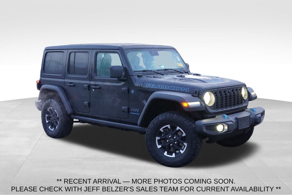 Used 2024 Jeep Wrangler Unlimited Rubicon 4xe w/ Technology Group image 1