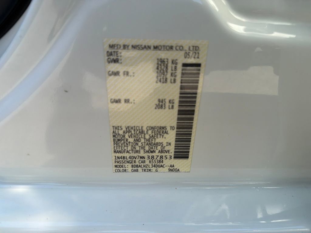 Used 2021 Nissan Altima 2.5 SV w/ SV Premium Package image 34